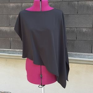 Black poncho/cape